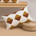 Boho geometric embroidery cushion cover living room throw pillow