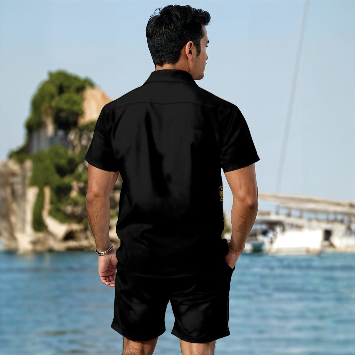 Munsieur Bold Print Summer Tee for Men – Luxury Streetwear