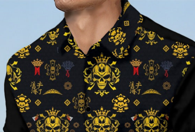 Munsieur Bold Print Summer Tee for Men – Luxury Streetwear