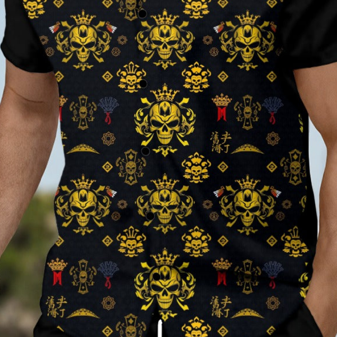 Munsieur Bold Print Summer Tee for Men – Luxury Streetwear
