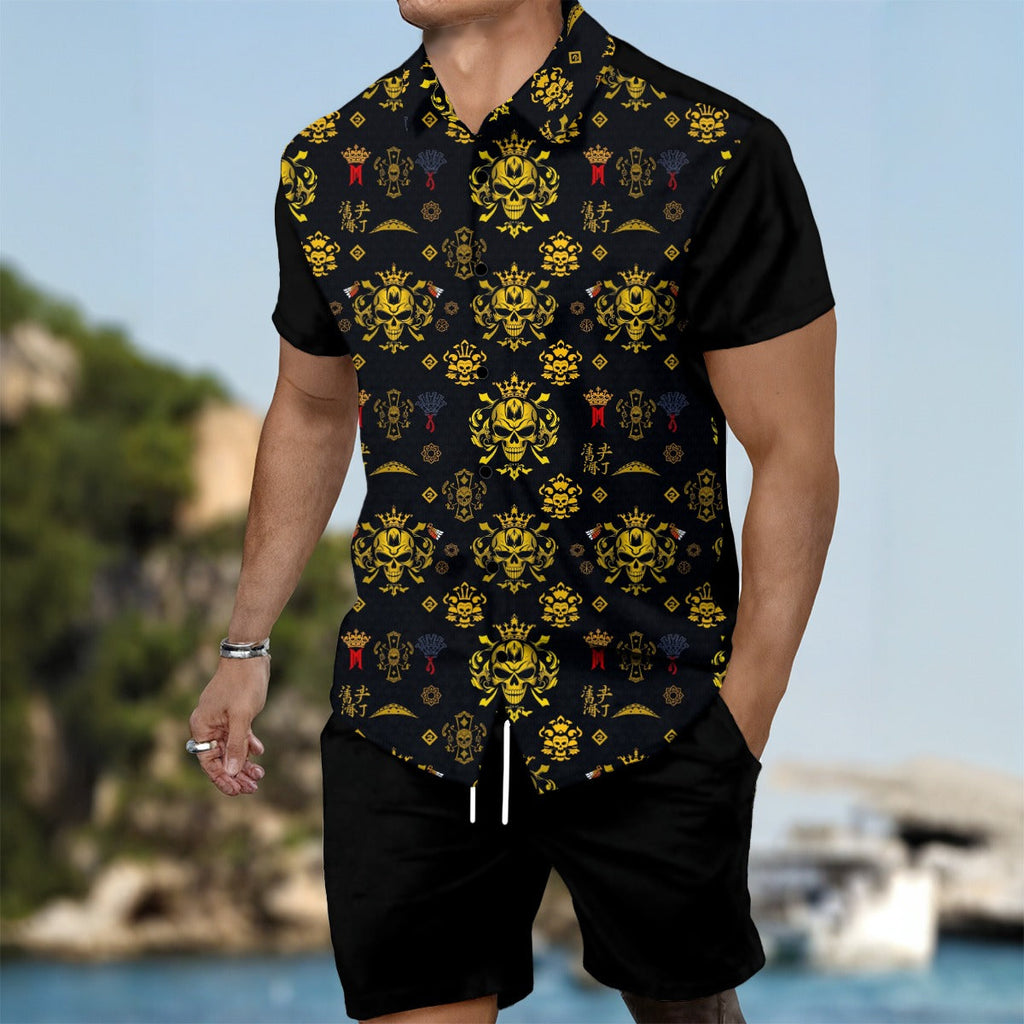Munsieur Bold Print Summer Tee for Men – Luxury Streetwear