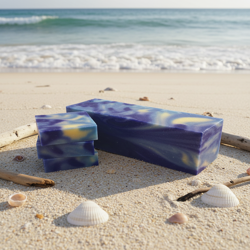 Ocean Breeze Soap Bar - Natural Coastal Scent for Daily Use