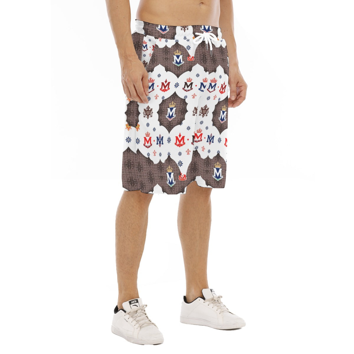 Munsieur Luxury Streetwear Shorts for Men with Bold Print