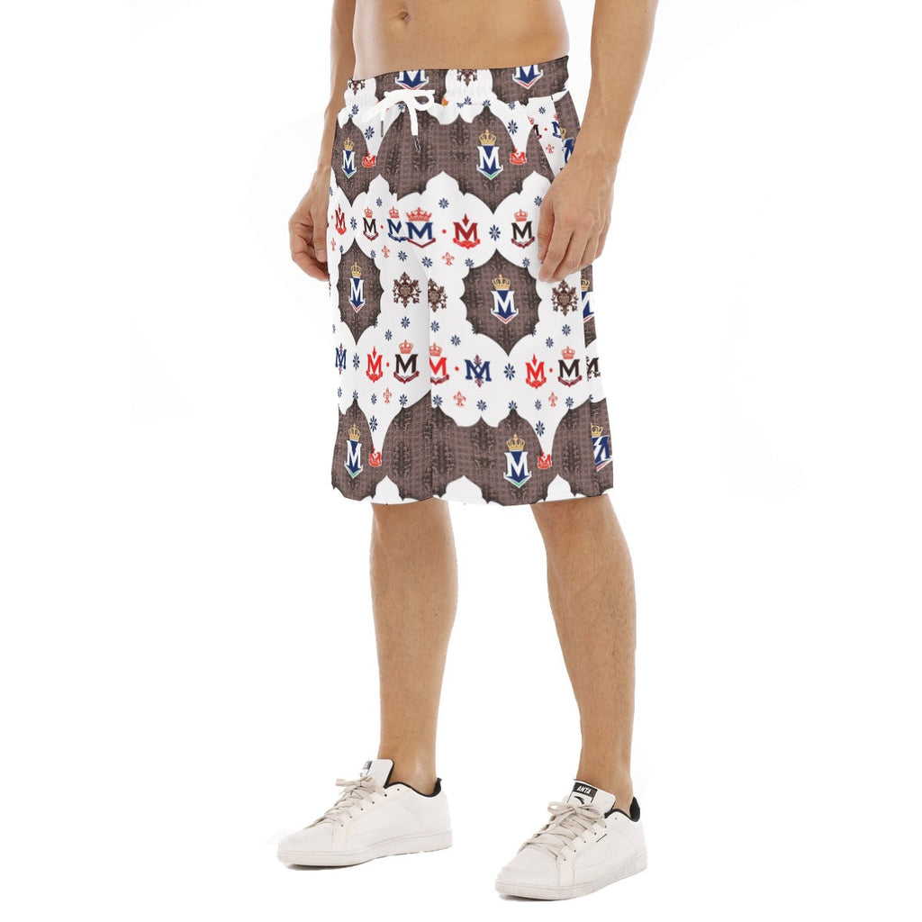 Munsieur Luxury Streetwear Shorts for Men with Bold Print