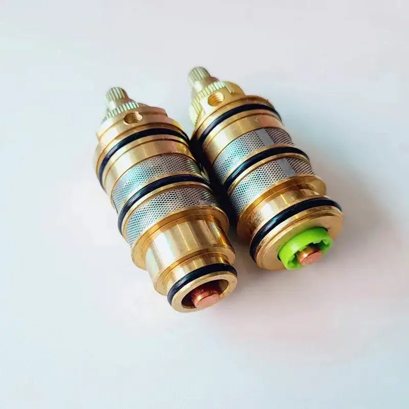 Brass thermostatic mixer cartridge kitchen temperature valve