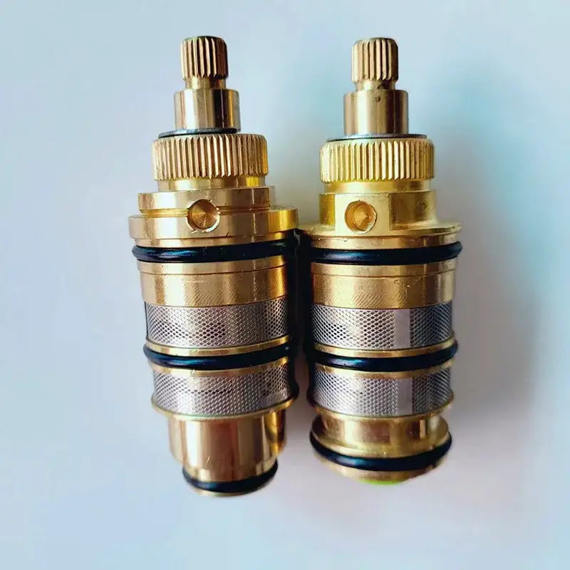 Brass thermostatic mixer cartridge kitchen temperature valve