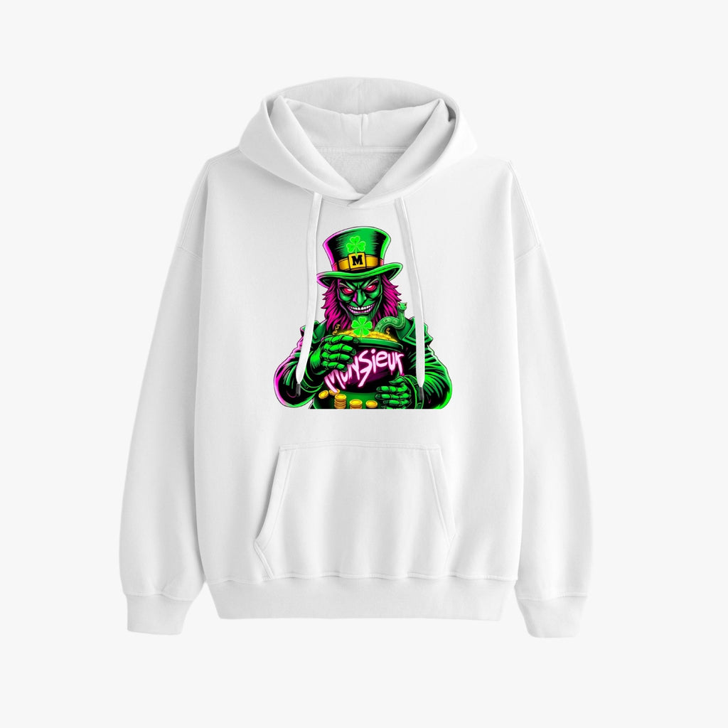 St. Patrick's Day Collection Munsieur Leprechaun Mafia Unisex Premium Pullover Hoodie Sweater