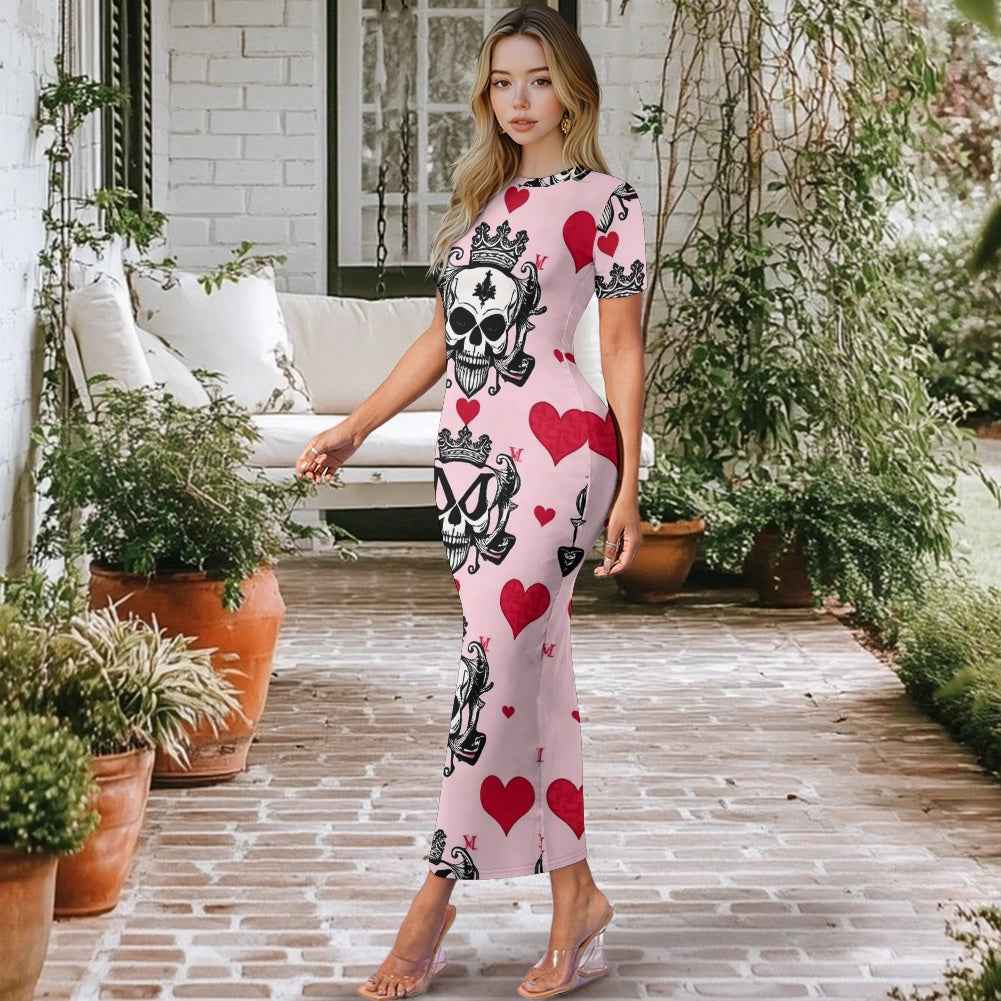 MUNSIEUR Women's Long Sleeve Dress Valentine's Day Collection