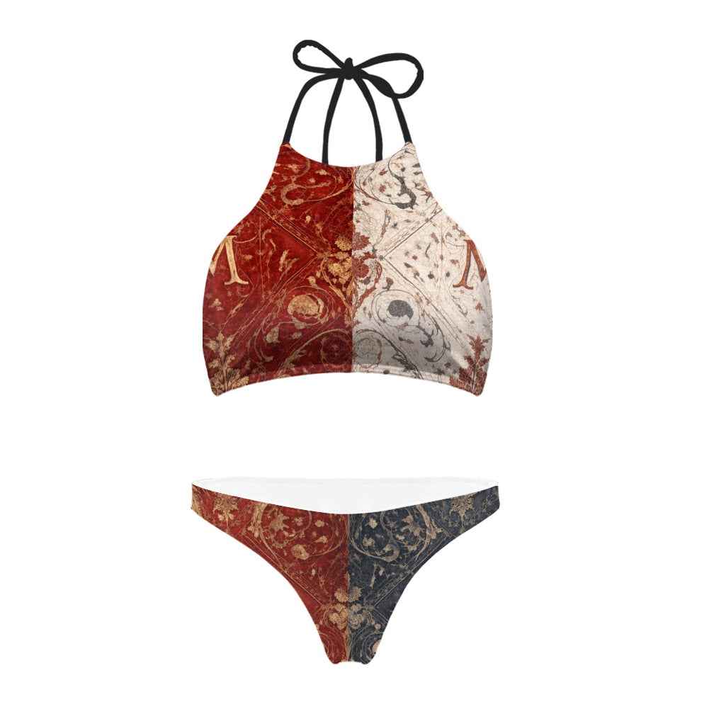 MUNSIEUR Wrapped-chest Bikini 4th of July Collection
