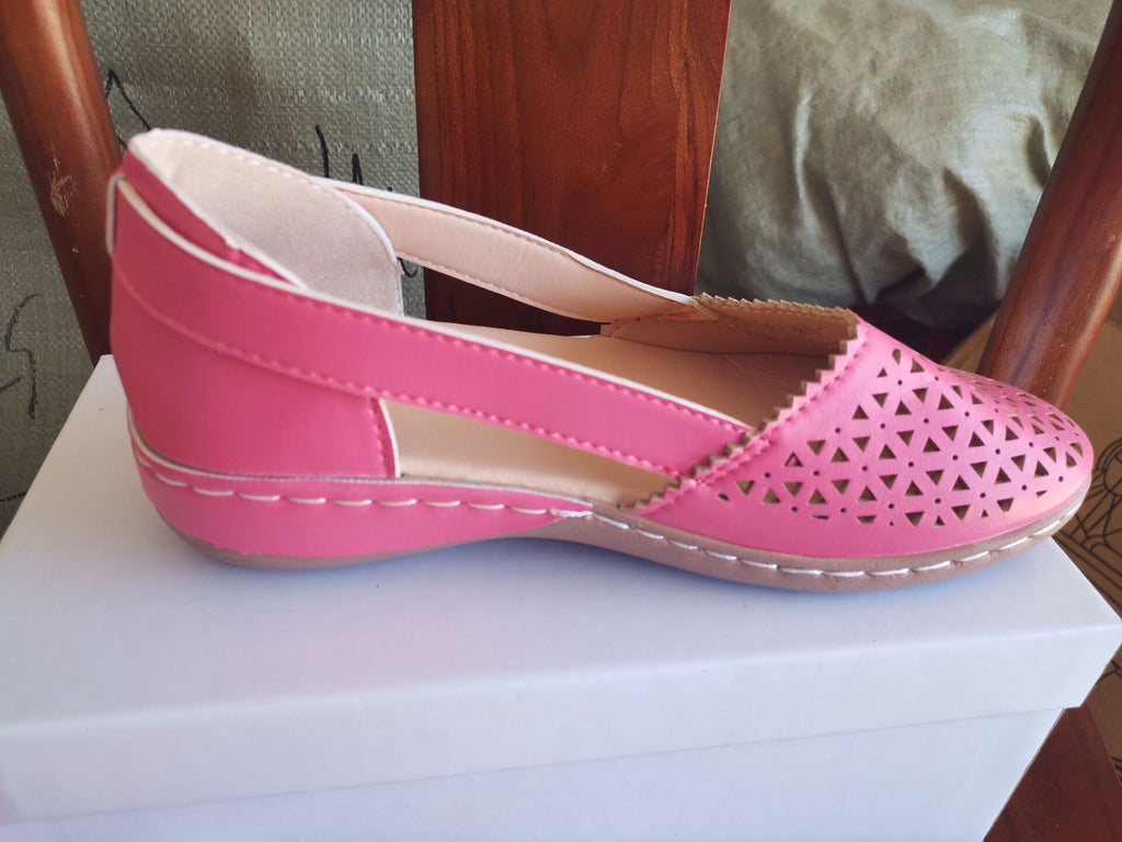 Round Toe Cross-border Large Size Flats Women's