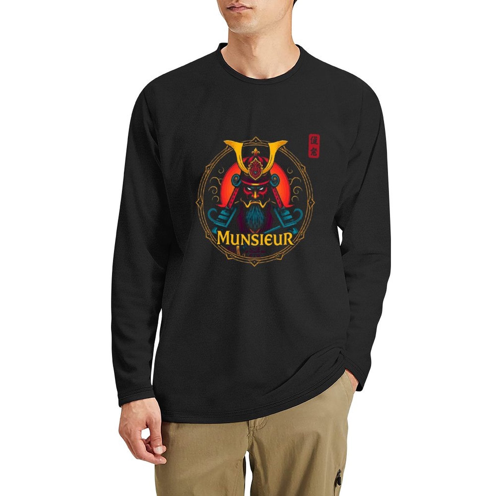 Munsieur Long Sleeve Tee for Men: The Must-Have Layering Essential