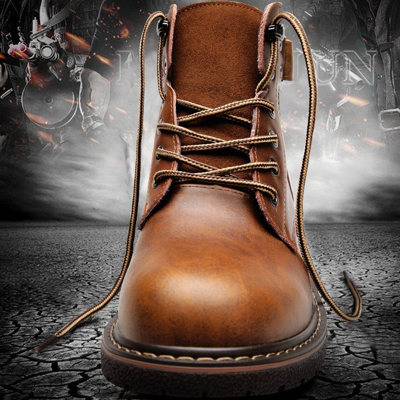 British Men Fleece-lined Striders Casual Mid-top