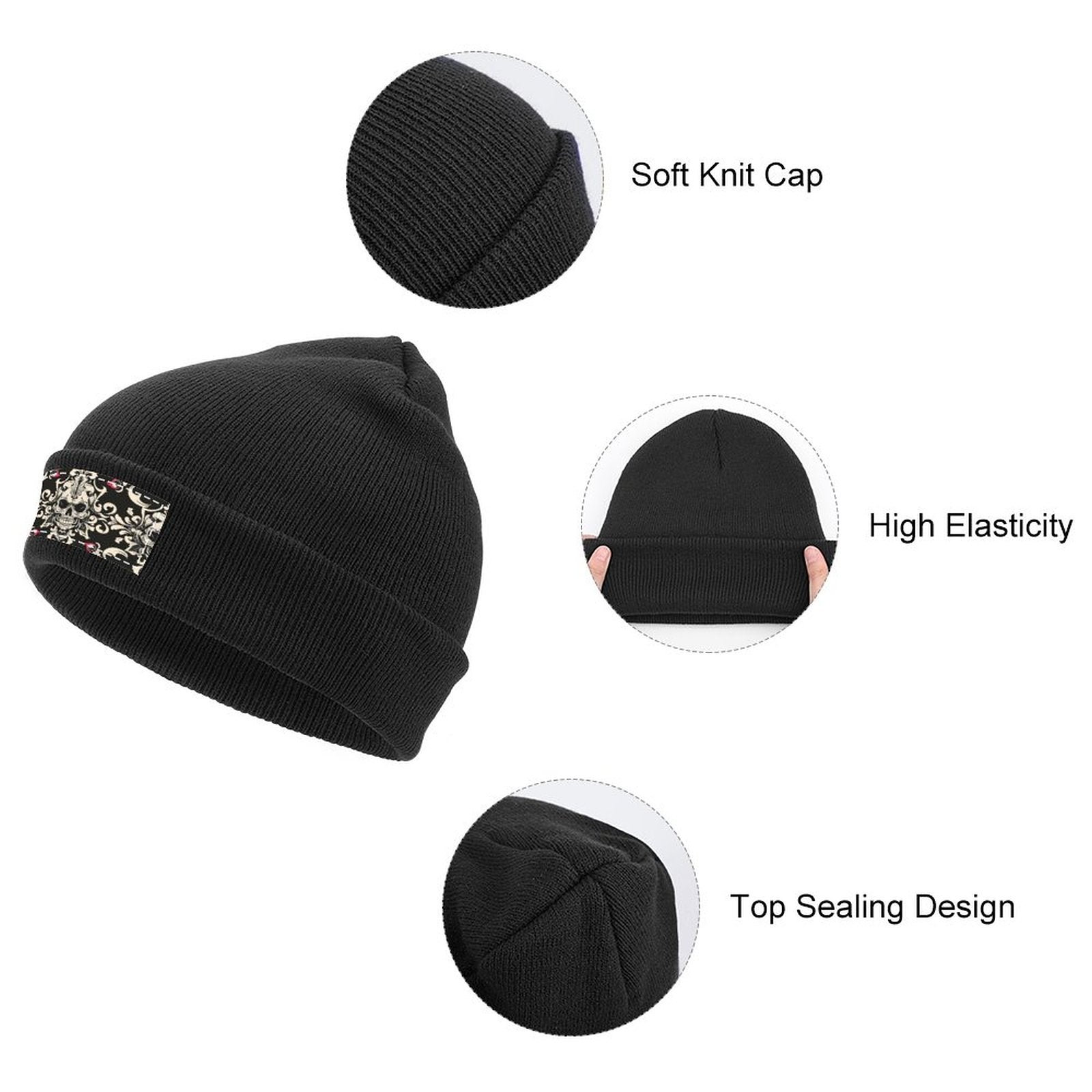 Women's Beanie Custom Knit Hat