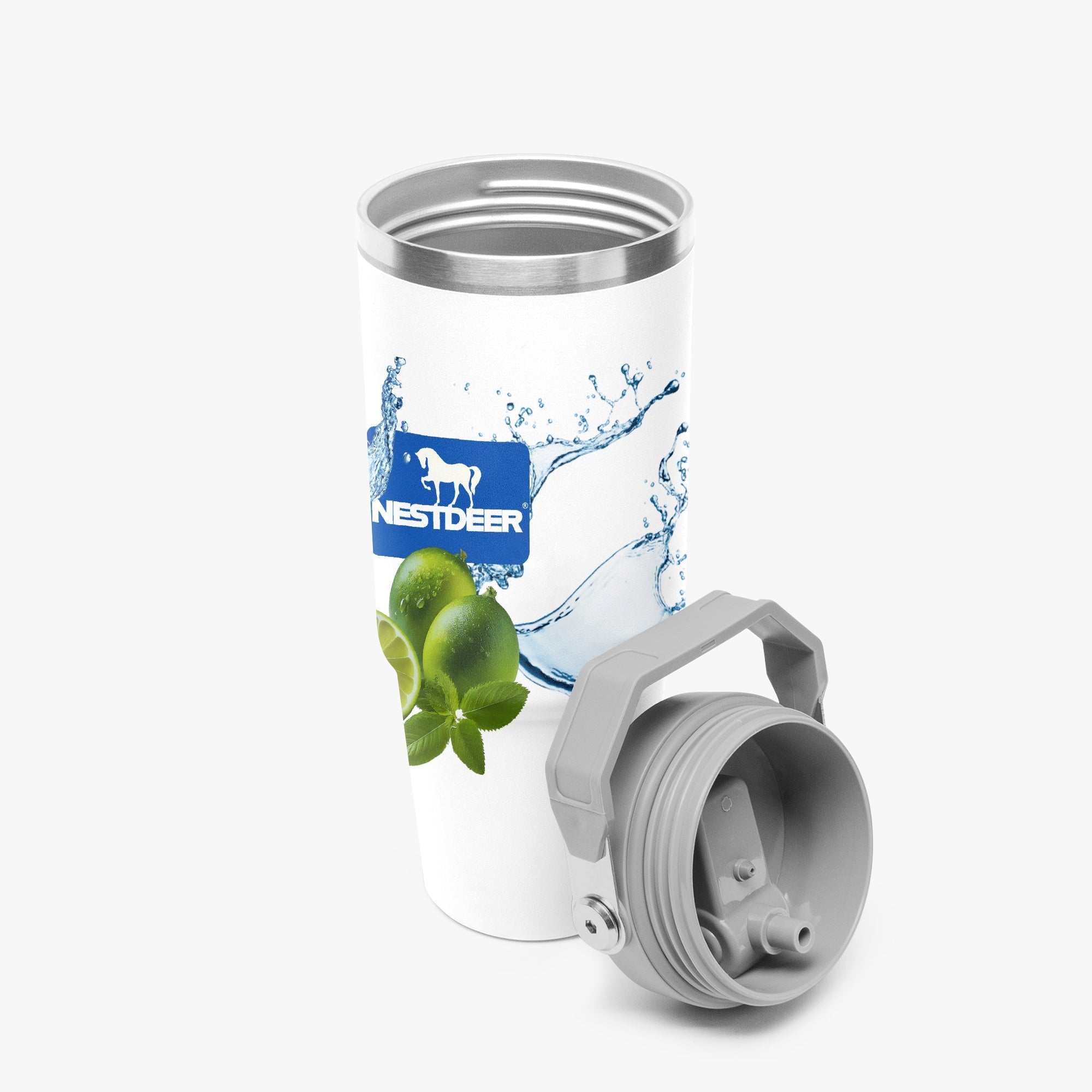 1119. Flip Straw Tumbler - 30oz