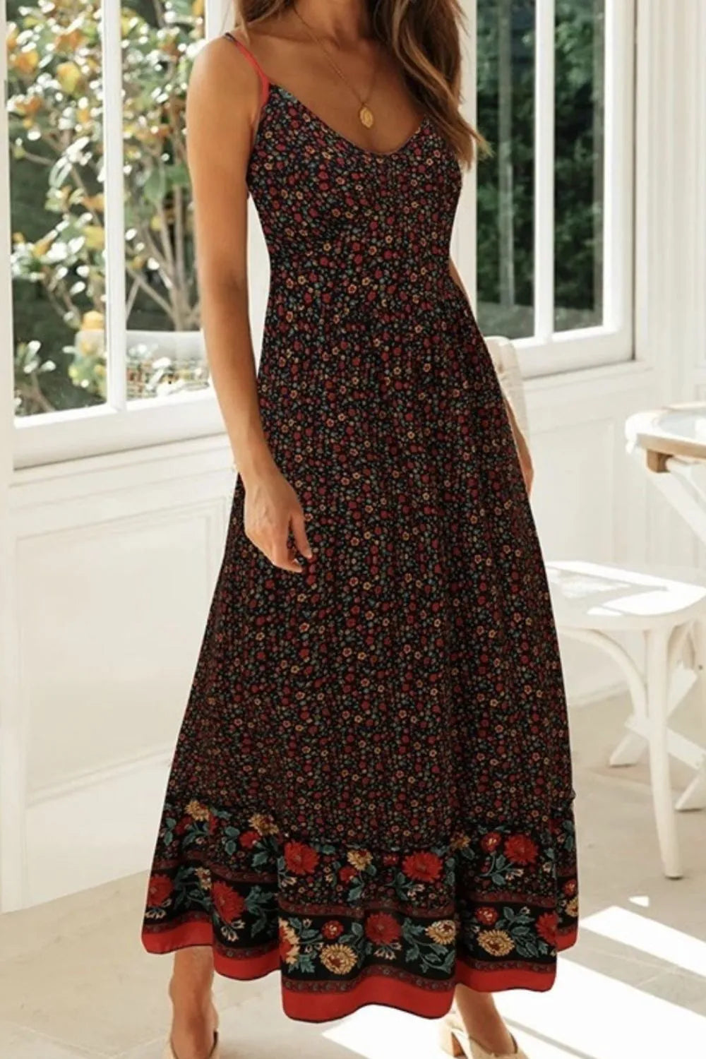 Printed Maxi Dress
