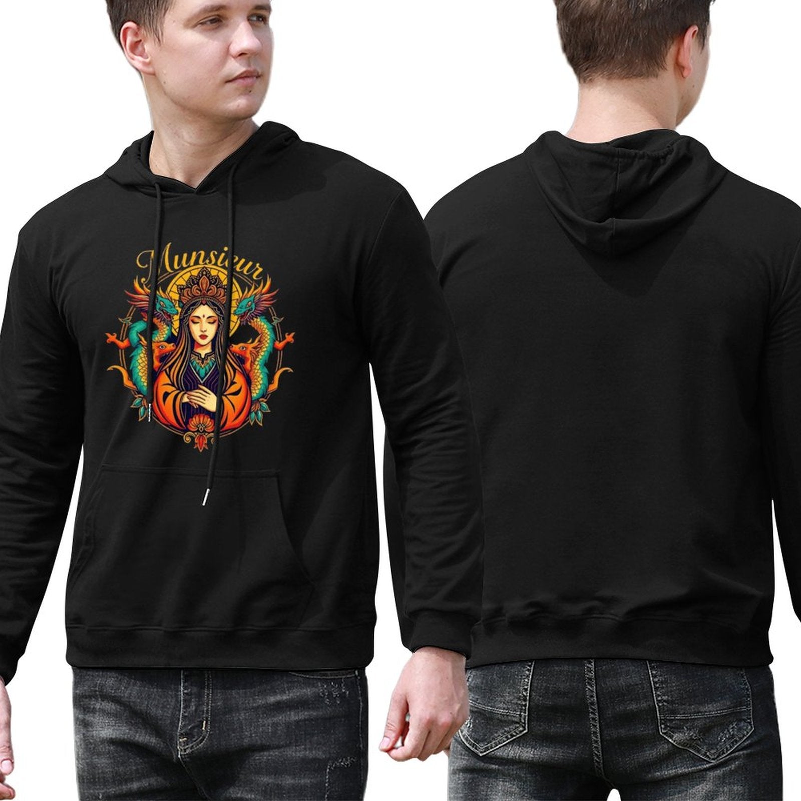 Sleek Hoodie - Modern Luxury Streetwear | MUNSIEUR