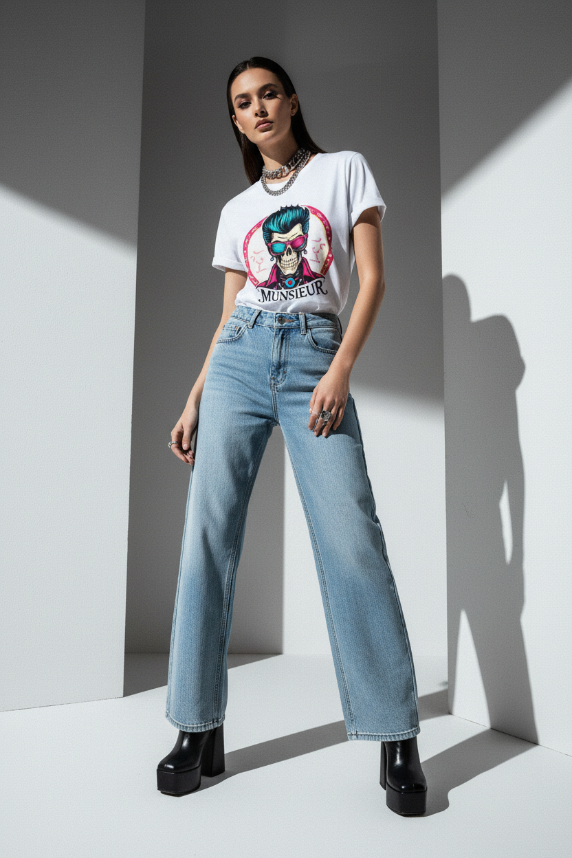 Munsieur T-Shirt for Women: Soft, Stylish, and Made to Last for Her
