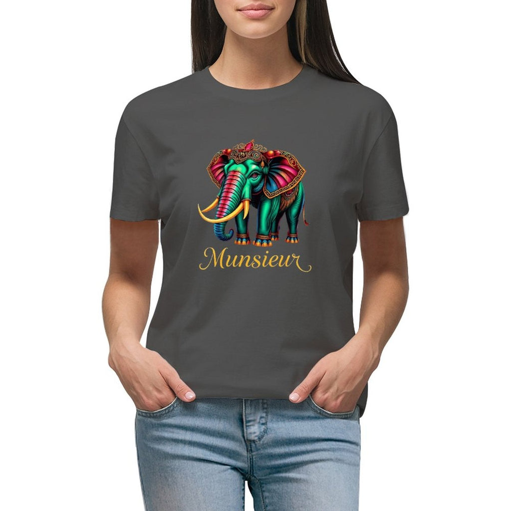 Munsieur T-Shirts for Women "Belaphant" Streetwear Design