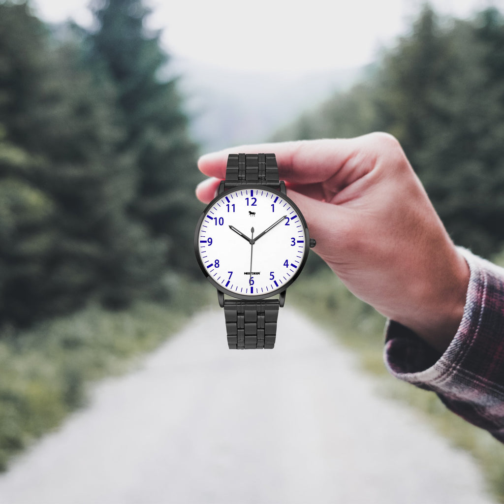 273. Instafamous Steel Strap Quartz watch