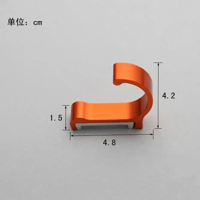 Candy color metal wall hooks for bathroom towels and coats