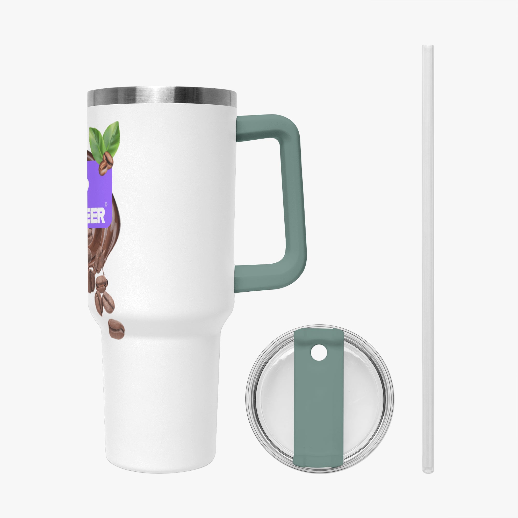 1102. 40oz Car Tumbler Cup