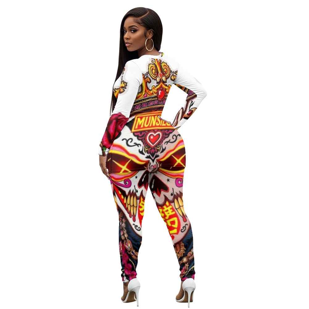 MUNSIEUR Jumpsuit for Women Valentine's Day Bleeding Collection