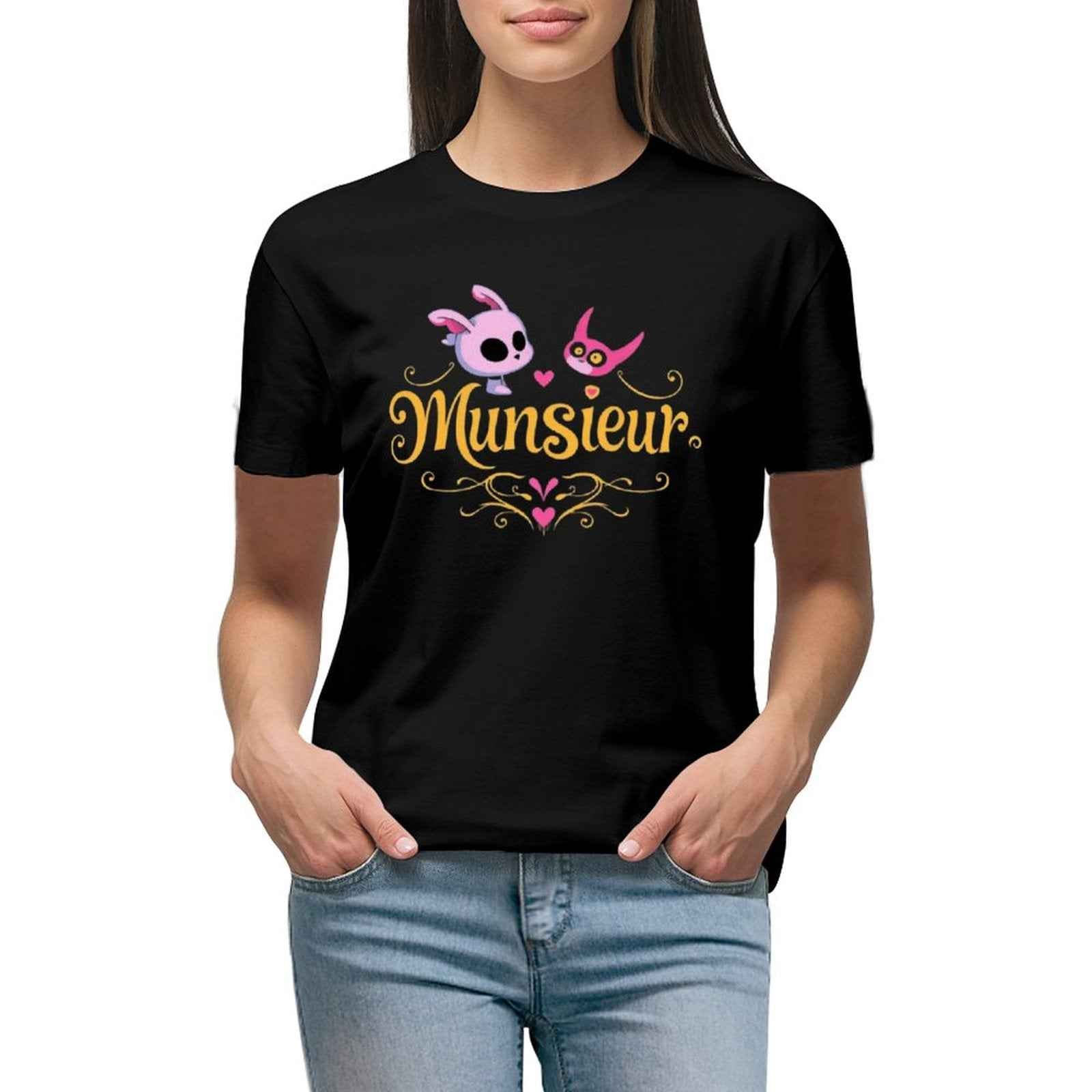 Munsieur T-Shirt for Women: Versatile, Timeless, and Ultra-Soft for Her