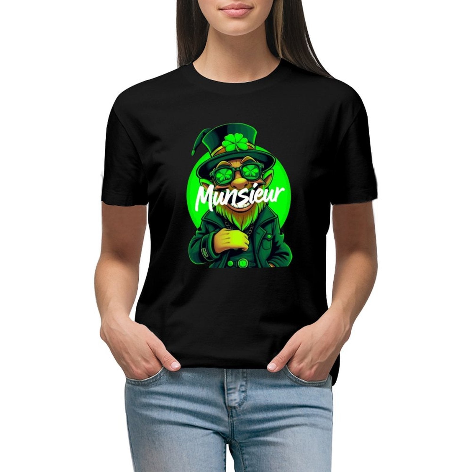 Munsieur St. Patrick's Day Collection Leprechaun Mafia "Tony" T-shirt