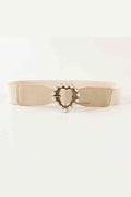 Pearl Buckle Elastic Belt