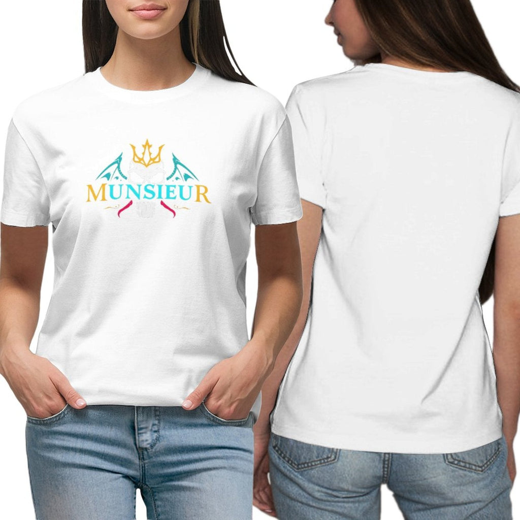 Women's MUNSIEUR T-Shirt: Elevate Your Wardrobe with Munsieur Premium Women's T-Shirts