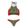 Women's Wrapped Chest Bikini - Two Piece Swimsuit for Beach & Pool