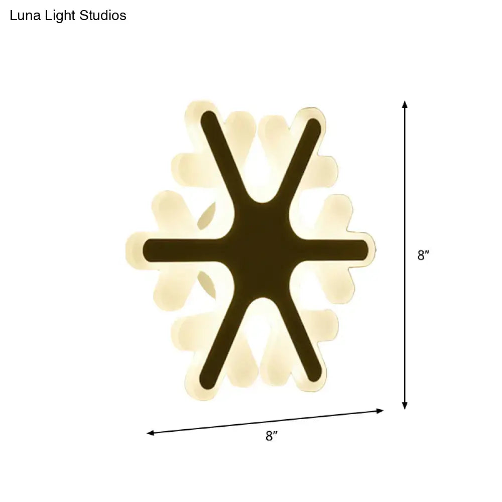 Cheerful white smiling sun led wall sconce bedroom light