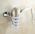 Chrome crystal bathroom set wire basket toilet paper holder