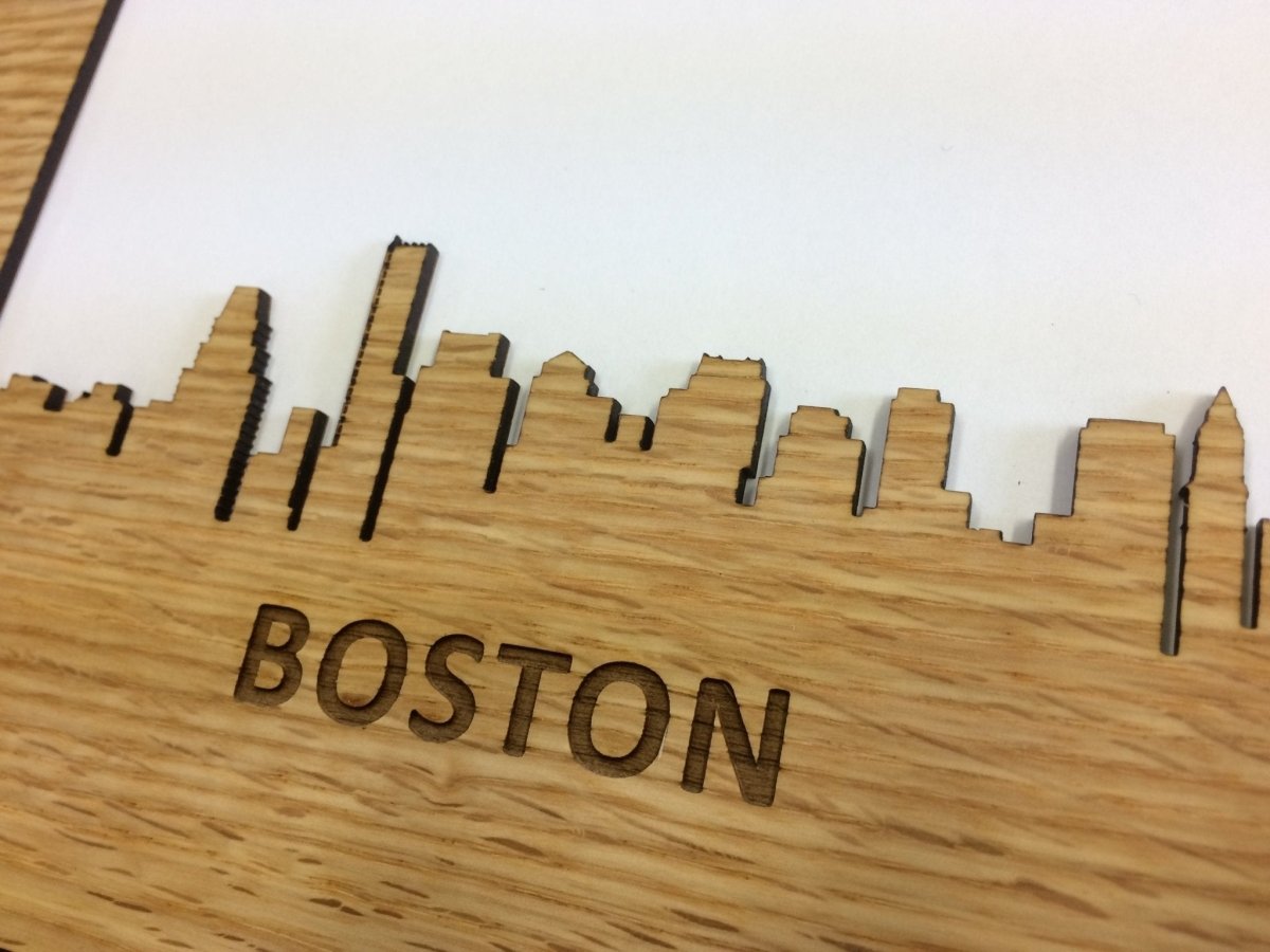 City Skyline Picture Frame - 8x10 Frame Hold 5x7 Photo