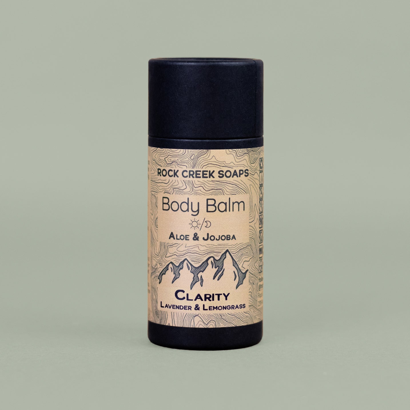 CLARITY BODY BALM |  Solid Lotion Bar - Lemongrass & Lavender