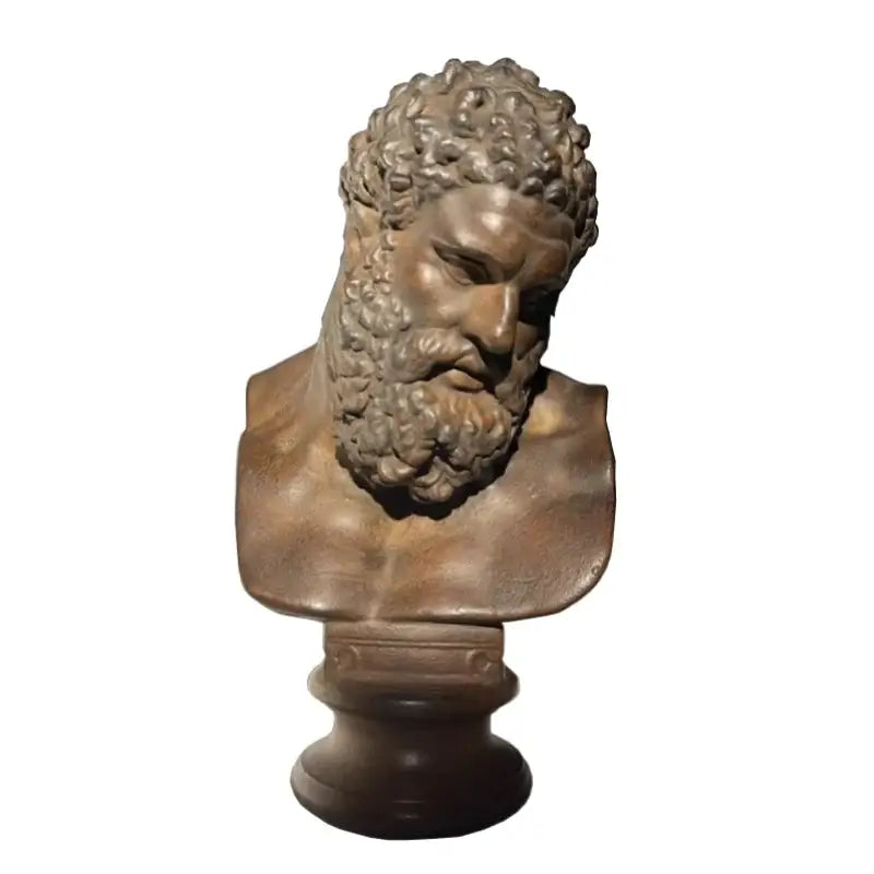 Classical bronze art sculpture hercules abstract figurine living room decor