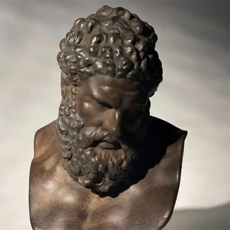 Classical bronze art sculpture hercules abstract figurine living room decor