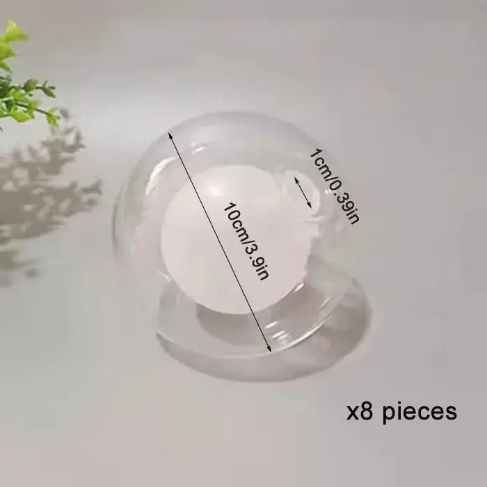 Clear g4 glass shade replacement globes for chandelier dining room