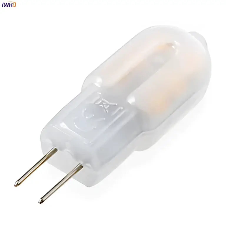 Clear glass 10pcs 2w led g4 bulbs for kitchen chandeliers