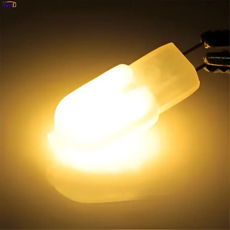 Clear glass 10pcs 2w led g4 bulbs for kitchen chandeliers