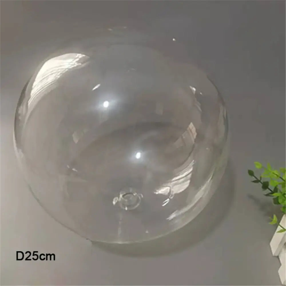 Clear glass pendant lamp shade sphere for dining room hanging lights