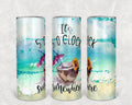 It's 5 O'Clock Somewhere 20 oz Skinny Tumbler