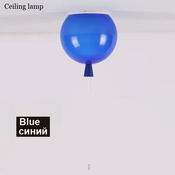 Colorful balloon ceiling light for bedroom and dining room