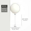 Colorful balloon led wall lamps set for kids bedroom