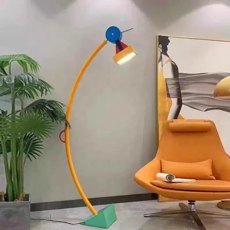Colorful cartoon led floor lamp – living room accent lighting