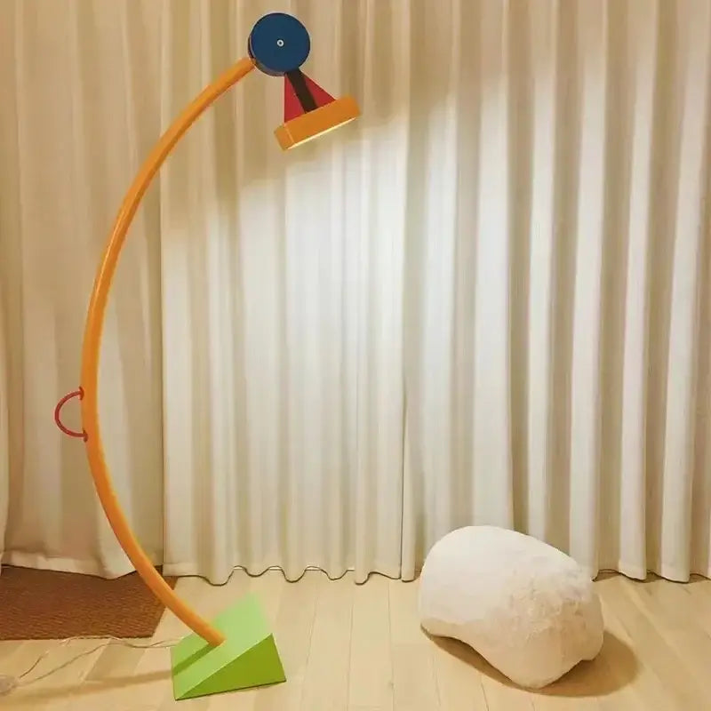 Colorful cartoon led floor lamp – living room accent lighting