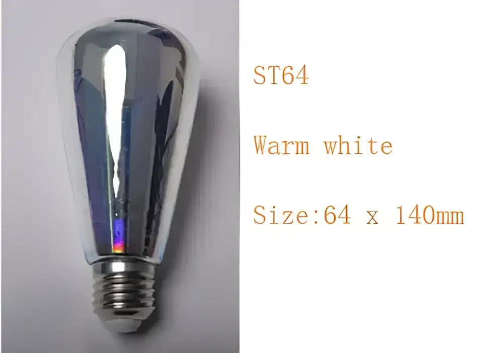 Colorful fireworks 3d glass sphere table lamp bedroom night light