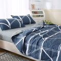 Cream bear quilt and pillowcase set bedroom bedding set