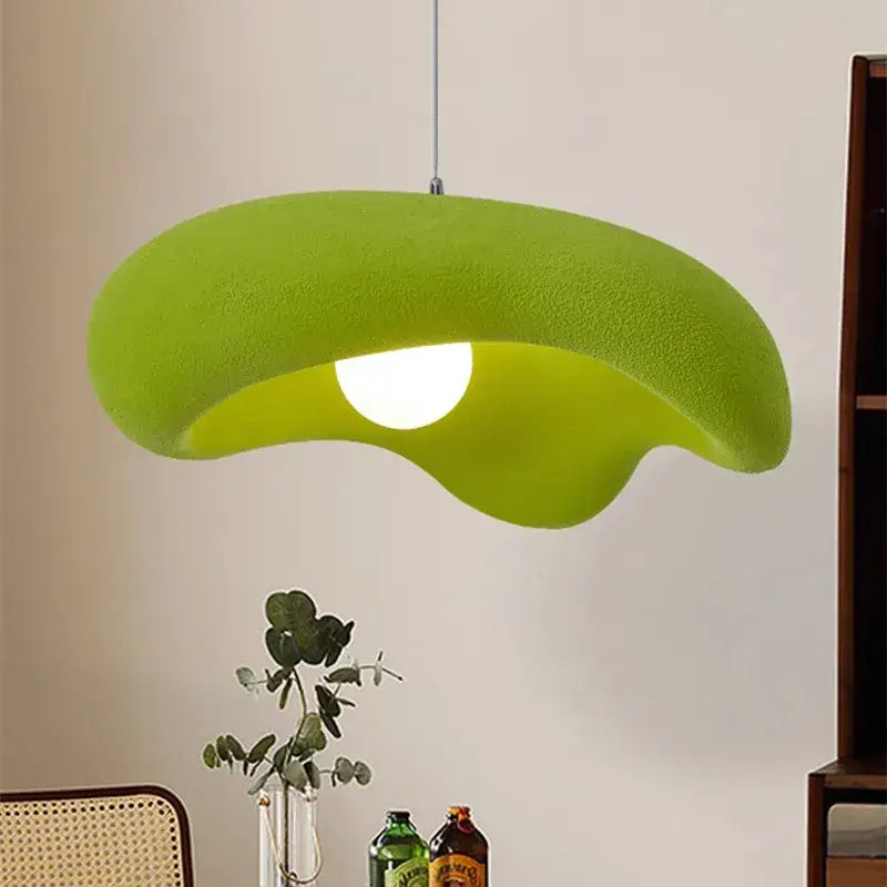 Creamy style resin cloud pendant light dining room & kitchen island