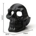 Creative black & off-white skull ashtray living room smoking gift